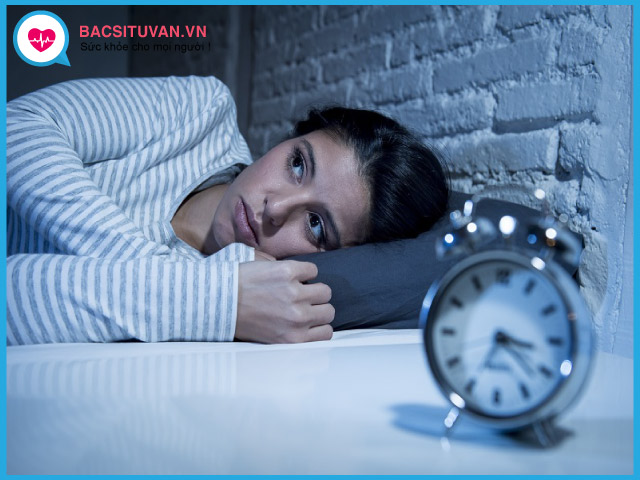 Mất ngủ là dấu hiệu rõ nhất do rối loạn nội tiết tố