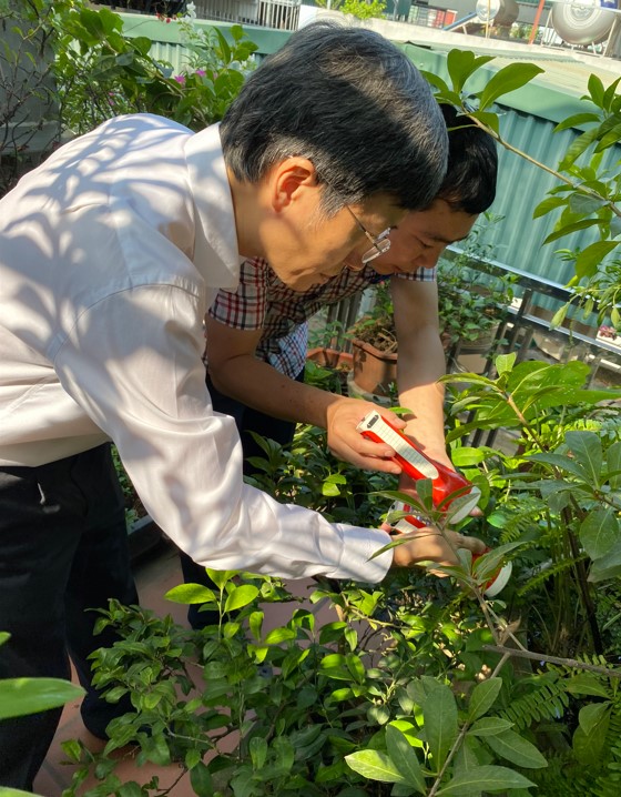GS.TS Phan Trọng Lân - Cục trưởng Cục Y tế dự phòng kiểm tra công tác phòng chống sốt xuất huyết tại Hà Nội